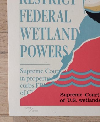 Shepard Fairey (Obey), Wetland Powers, 2023, Screenprint-KHH-2023108