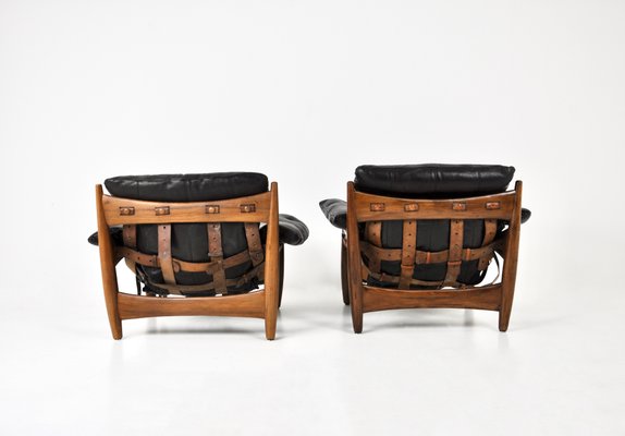 Sheriff Lounge Chairs by Sergio Rodrigues for Isa, 1960s, Set of 2-HFM-2041900