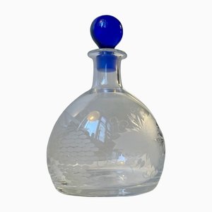 Sherry Decanter in Etched and Engraved Glass from Orrefors, 1960s-LCR-1187791