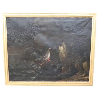 Shipwreck, Late 18th Century, Oil on Canvas, Framed-DCO-2021493