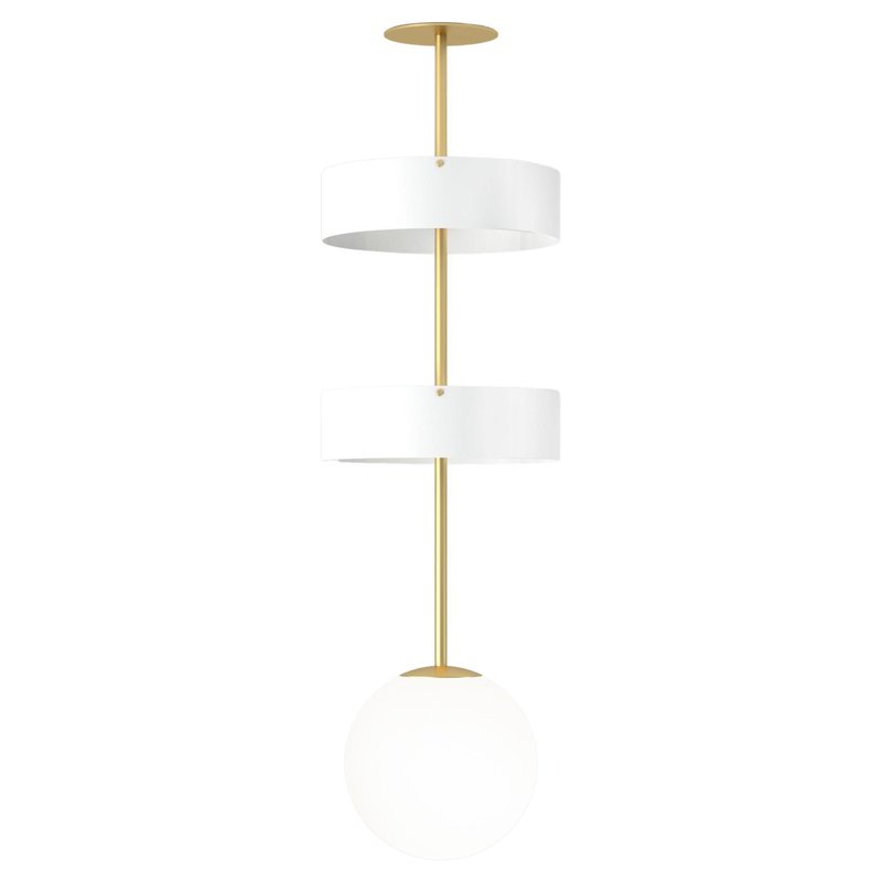 Short Circles and Globe Pendant Light by Atelier Areti