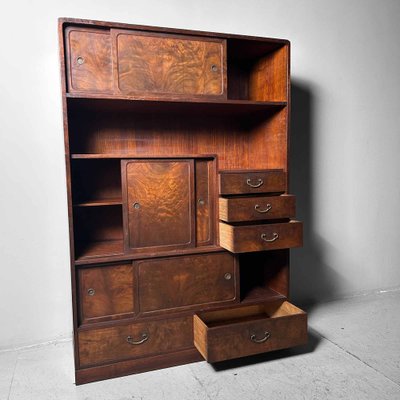 Shōwa Era Cha Tansu Tea Cabinet, Japan, 1930s-DWL-1763377