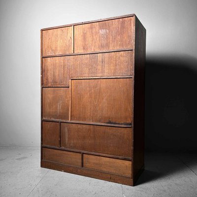 Shōwa Era Cha Tansu Tea Cabinet, Japan, 1930s-DWL-1763377