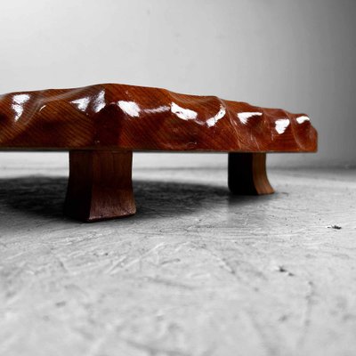 Shōwa Era Low Yakusugi Display Table in Wood, Japan, 1940s-DWL-1816187