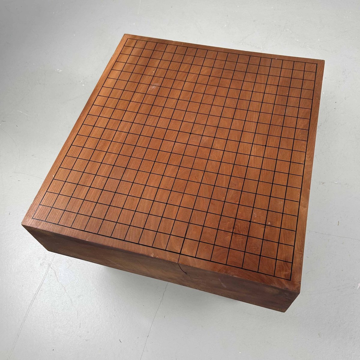 Shōwa Period Complete Go Game Board Goban Kaya, Japan, 1950s