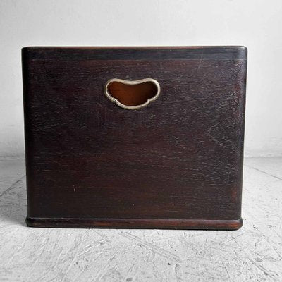 Shōwa Wooden Hibachi Fire Pot, Japan, 1960s-DWL-1799442