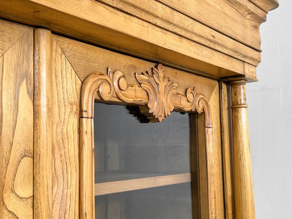 Showcase Buffet in Wood and Glass, 1890s