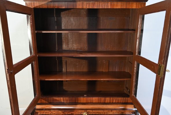 Showcase Cabinet in Precious Wood, Late 18th Century-RVK-1724739