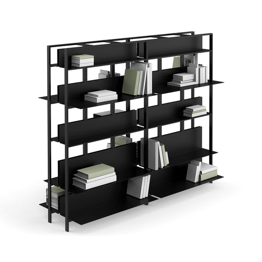 SHTEF - Freestanding aluminium bookcase (Request Info)