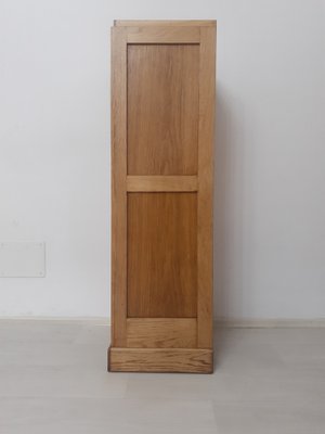 Shutter Filing Cabinet in Blond Oak, 1960s-PCO-1784919