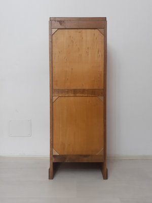 Shutter Filing Cabinet in Blond Oak, 1960s-PCO-1784919