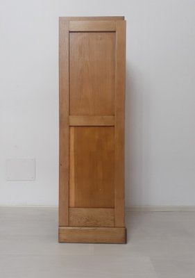 Shutter Filing Cabinet in Blond Oak, 1960s-PCO-1784919