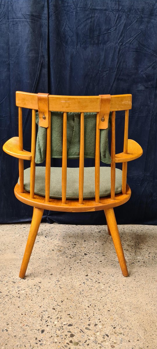 Sibbo Oak Chair by Yngve Ekström for Stolab, 1955