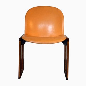 Side Chair in Cognac Leather by Tobia Scarpa for B&B Italia, 1970s-CIP-2023660