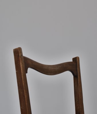 Side Chair in Patinated Mahogany in the Style of Fritz Hansen, Denmark-WRF-952997