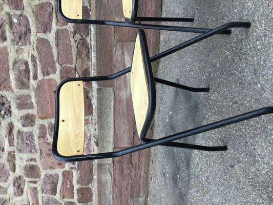 Side Chairs, 1960s, Set of 4-GQM-739583