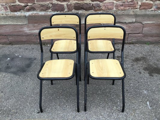 Side Chairs, 1960s, Set of 4-GQM-739583