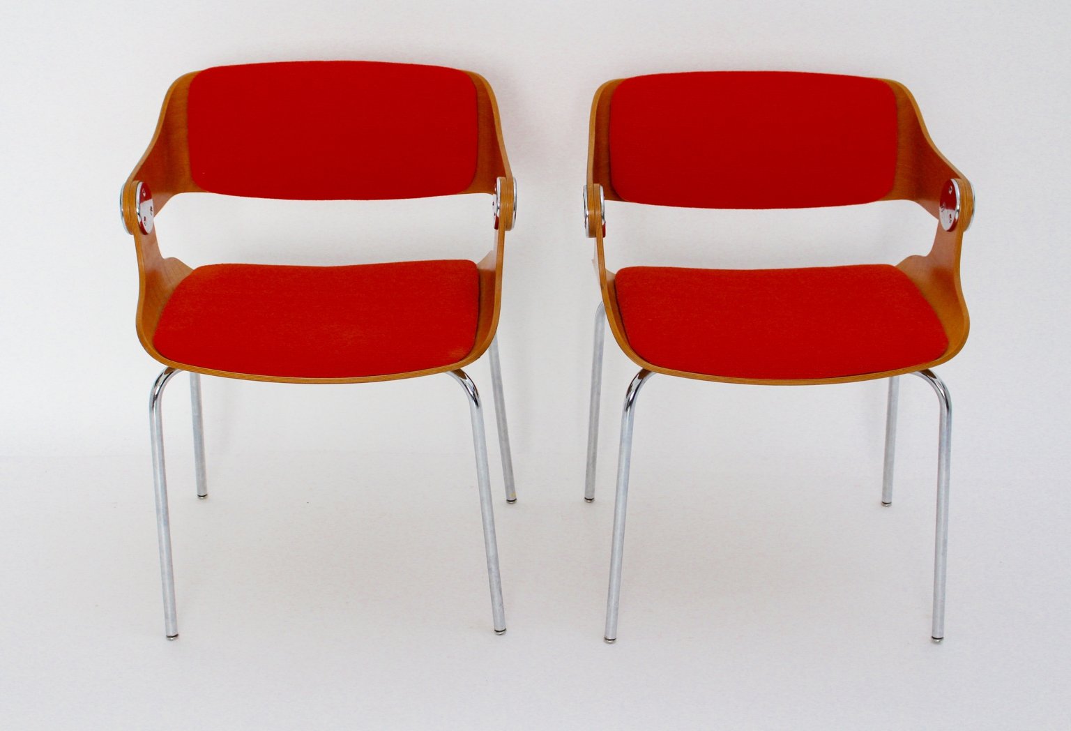 Side Chairs by Eugen Schmidt, 1960s, Set of 2