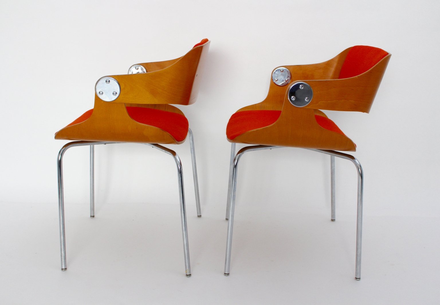 Side Chairs by Eugen Schmidt, 1960s, Set of 2