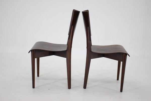 Side Chairs by J Halabala for UP Zavody, 1950s, Set of 2-TZ-1134365