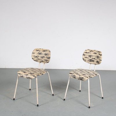 Side Chairs by Willy Van Der Meeren for Tubax, Belgium, 1950s, Set of 2-DV-1361498