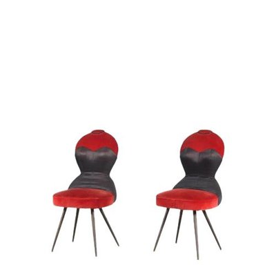 Side Chairs, France, 1950s, Set of 2-GG-1369683