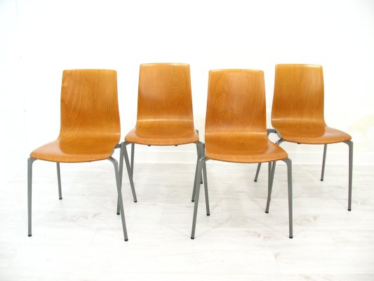 Side Chairs from Kusch+Co, 1990s, Set of 4-WVA-698895