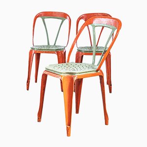 Side Chairs from La Société Industrielle des meubles Multipl’s, 1930s, Set of 3-LA-837167