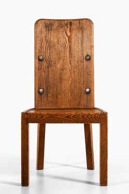 Side Chairs in Acid-Stained and Oiled Pine attributed to Axel Einar Hjorth, 1932, Set of 2-SC-2022137