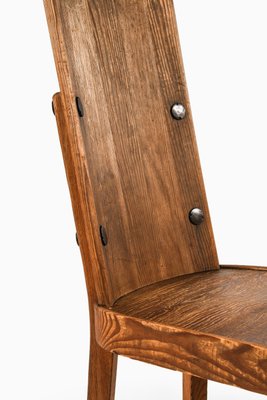 Side Chairs in Acid-Stained and Oiled Pine attributed to Axel Einar Hjorth, 1932, Set of 2-SC-2022137