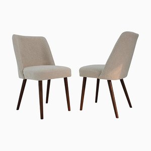 Side Chairs in Bouclé, 1960s, Set of 2-TZ-1249247