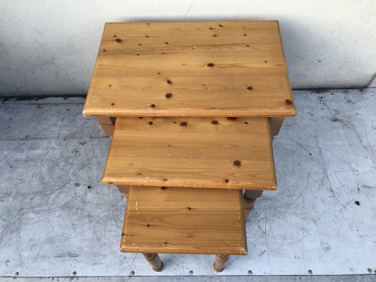 Side Nesting Tables, 1970s, Set of 3-WQQ-1444630