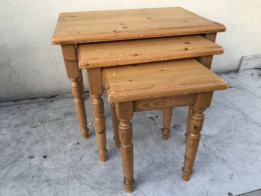 Side Nesting Tables, 1970s, Set of 3-WQQ-1444630