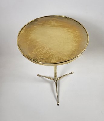 Side Table in Brass, 1970s-WIM-1752774