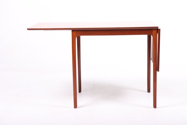 Side Table in Mahogany by Ole Wanscher for A.J. Iversen, 1950s-FK-1254465