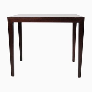 Side Table in Mahogany by Severin Hansen for Haslev Furniture, 1960s-UY-1005707