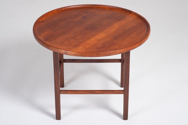 Side Table in Solid Teak, Denmark, 1960s-ZGQ-1289906