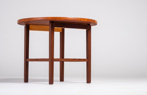 Side Table in Solid Teak, Denmark, 1960s-ZGQ-1289906