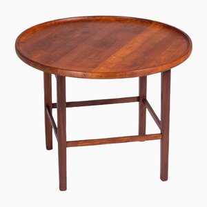 Side Table in Solid Teak, Denmark, 1960s-ZGQ-1289906