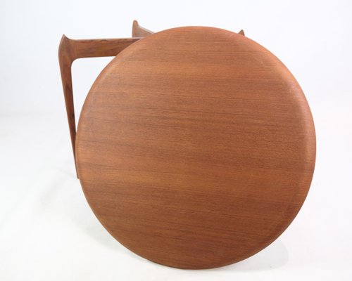 Side Table in Teak by Svend Willumsen & H Engholm attributed to Fritz Hansen, 1950s-UY-1813953