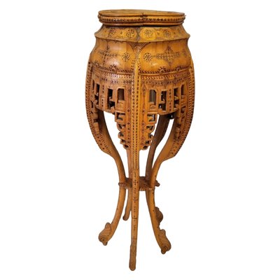 Side Table in Tropical Wood-TCS-1745938