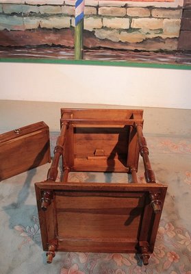 Side Table in Walnut, 1900s-RVK-1105537