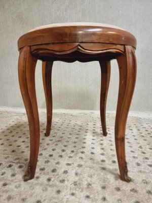 Side Table Plant Table with Marble, 1890s-IFQ-1794778