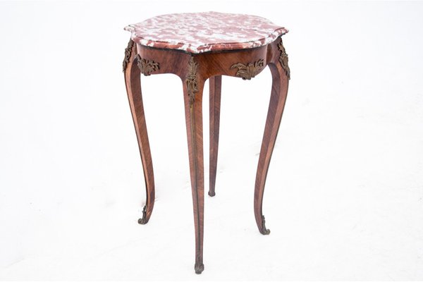 Side Table with Marble Top, France, 1910s-BXB-1700371