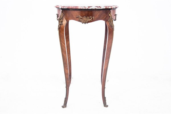 Side Table with Marble Top, France, 1910s-BXB-1700371