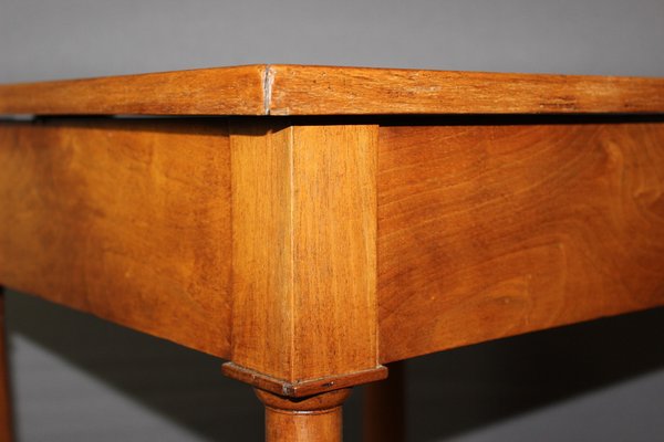 Side Table with Two Walnut Trays, 19th Century-BCR-1436047