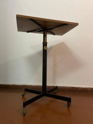 Side Table with Wheels by Ignazio Gardella for Azucena, 1950s-EBQ-1786295