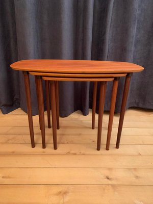 Side Tables, 1960s, Set of 3-RTR-946677