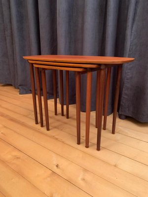 Side Tables, 1960s, Set of 3-RTR-946677