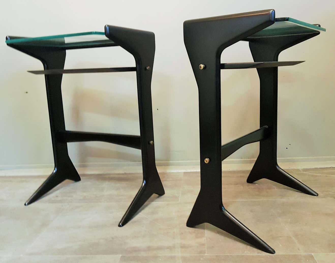 Side Tables by Ico Parisi for Angelo De Baggis, Set of 2